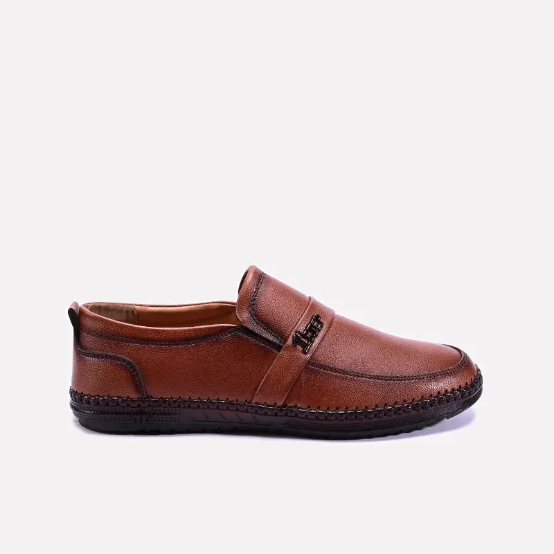 Trenton Casual Brown Slip On Shoes 0160468