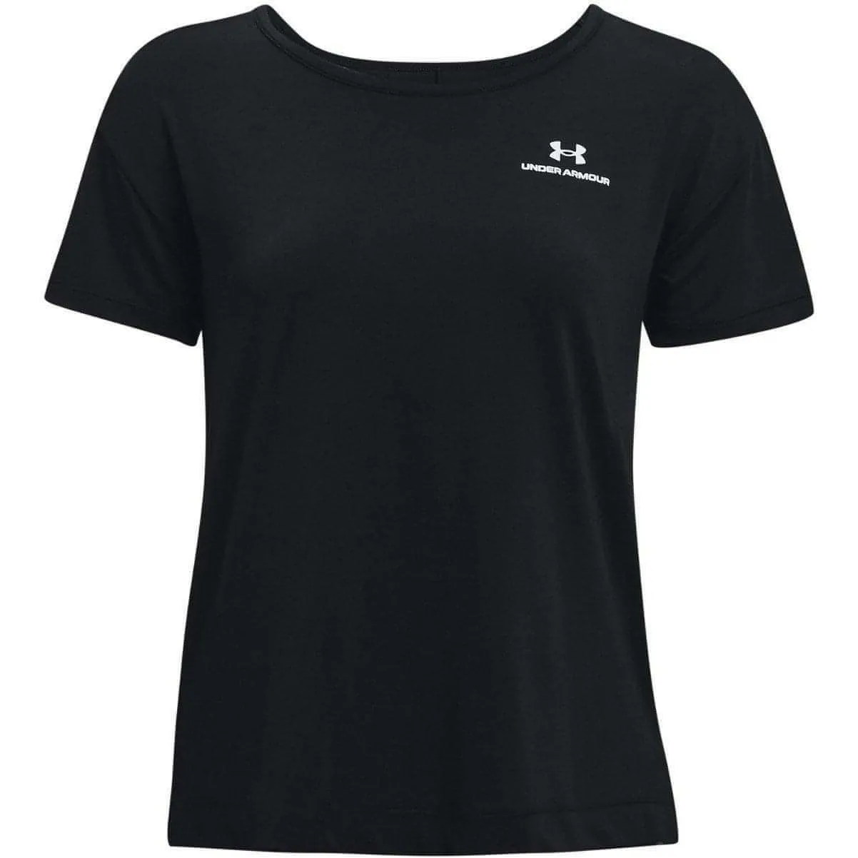 Under Armour Rush Energy Core Short Sleeve Womens Training Top - Black