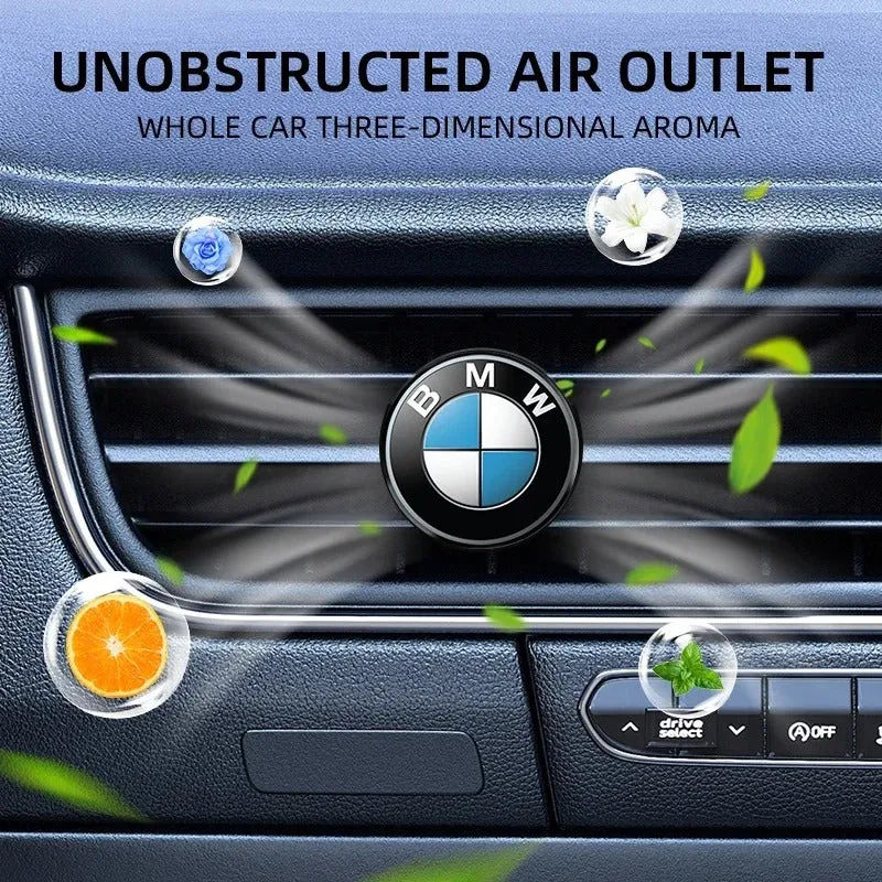Universal Car Fragrance Vent Clip – Circular Air Diffuser for Fresh Scent