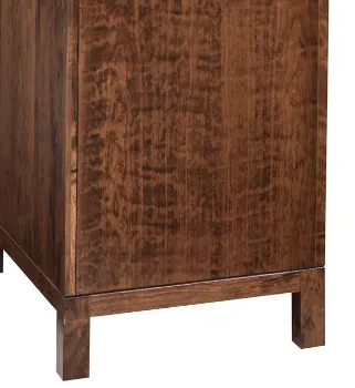 Vienna - Amish Mid Century Modern 3-Drawer File Cabinet
