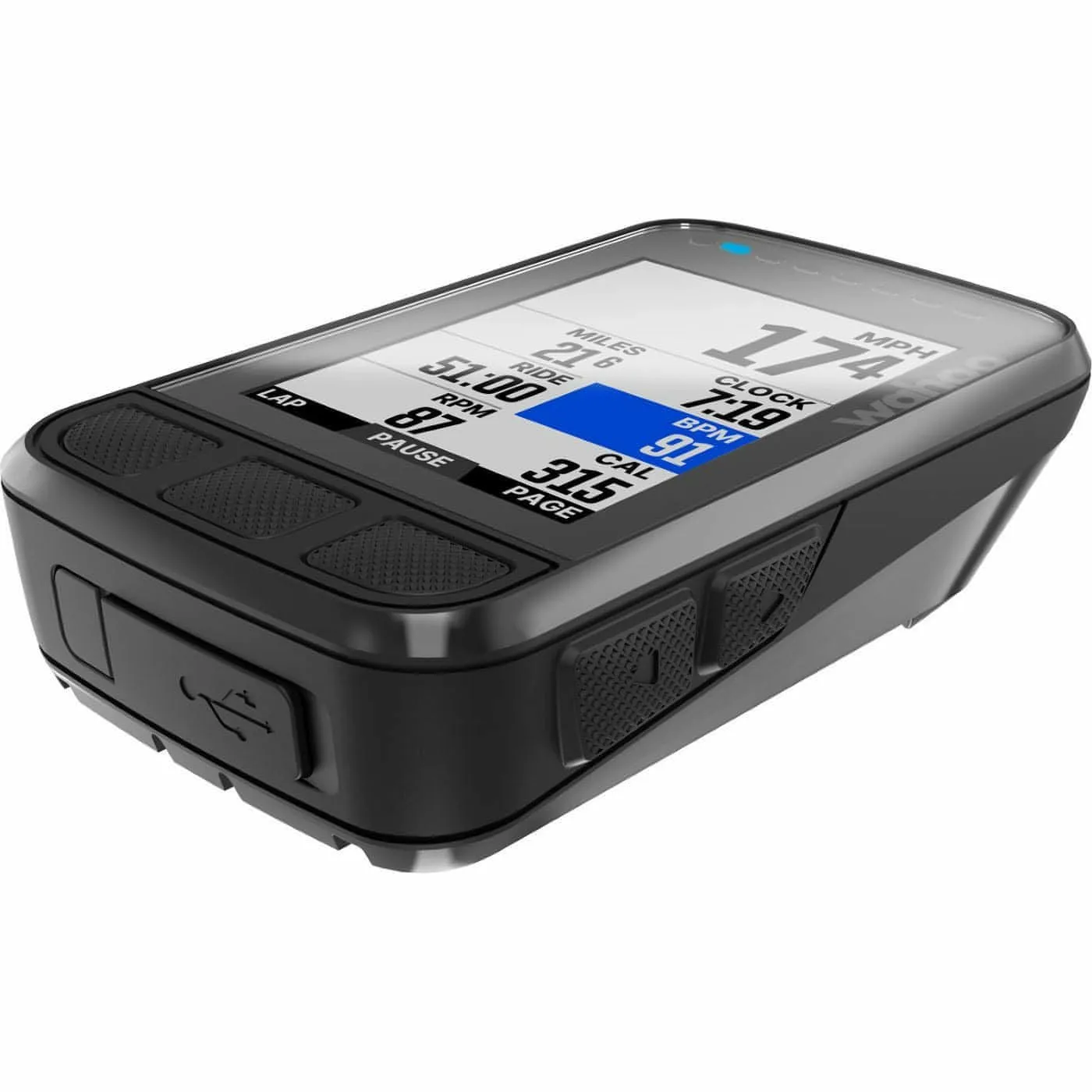 Wahoo ELEMNT BOLT V2 GPS Cycling Computer - Black