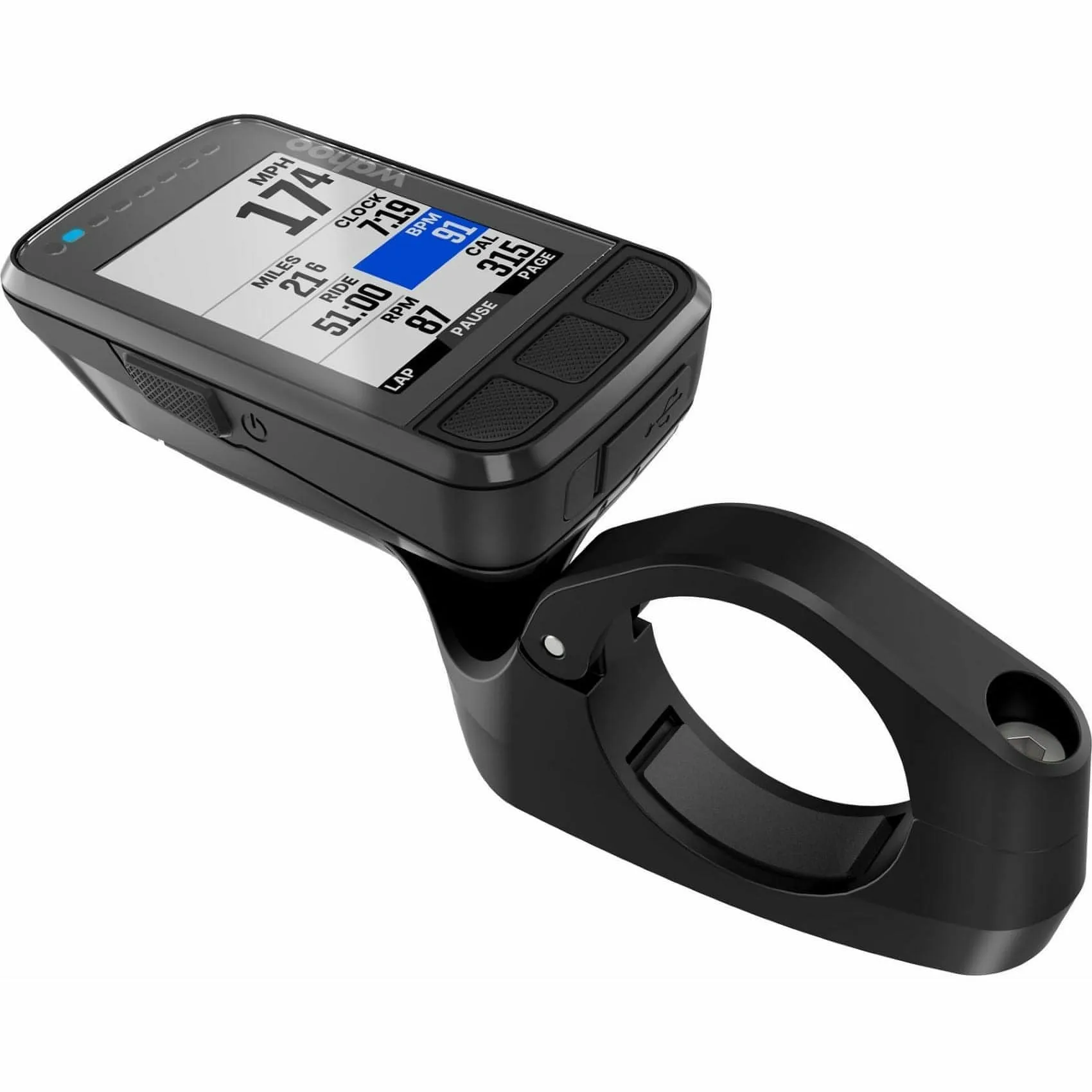 Wahoo ELEMNT BOLT V2 GPS Cycling Computer - Black
