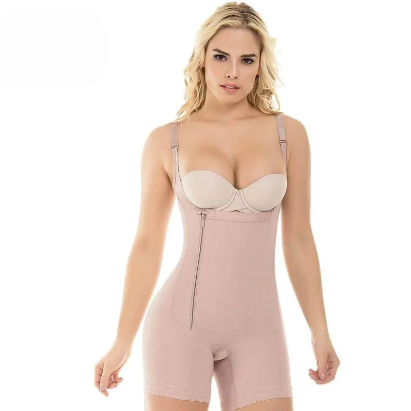 Waist Guru Premium Bodysuit With Wide Straps
