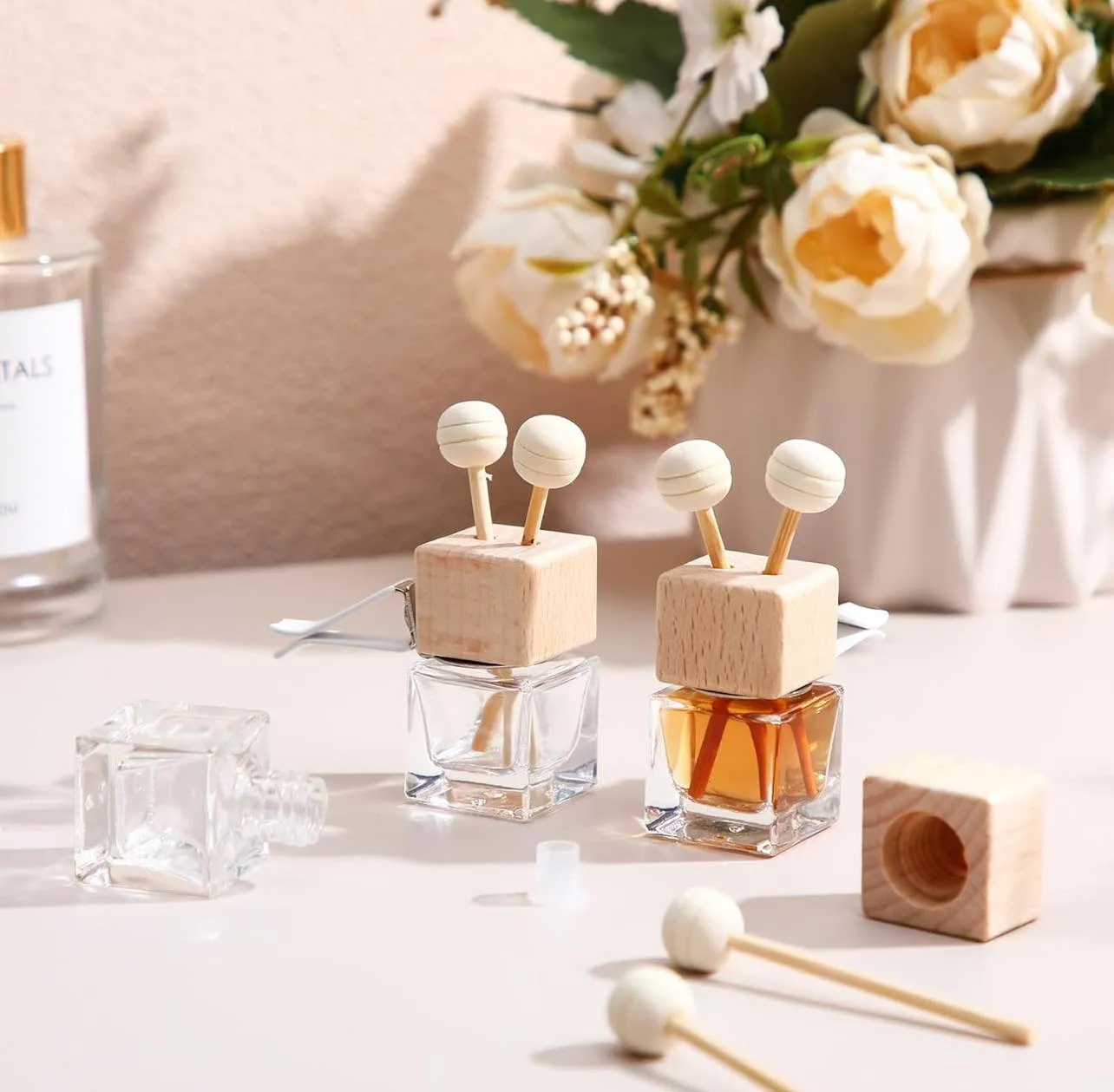 White Oak & Vanilla Vent Car Freshener Diffuser