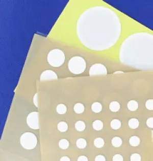 White Vent Adhesive Patch int 14 x 10mm