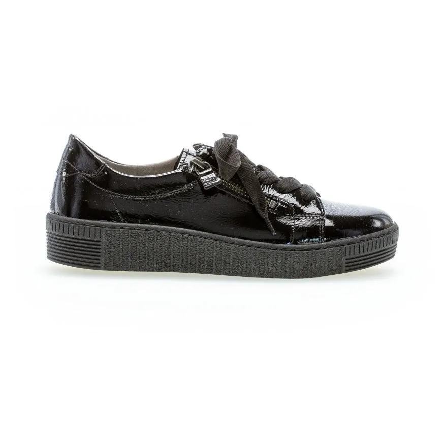 Wisdom Black Lace Ups