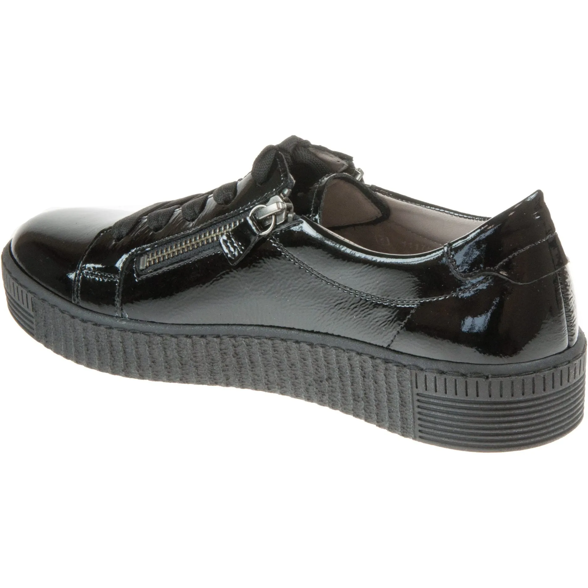 Wisdom Black Lace Ups