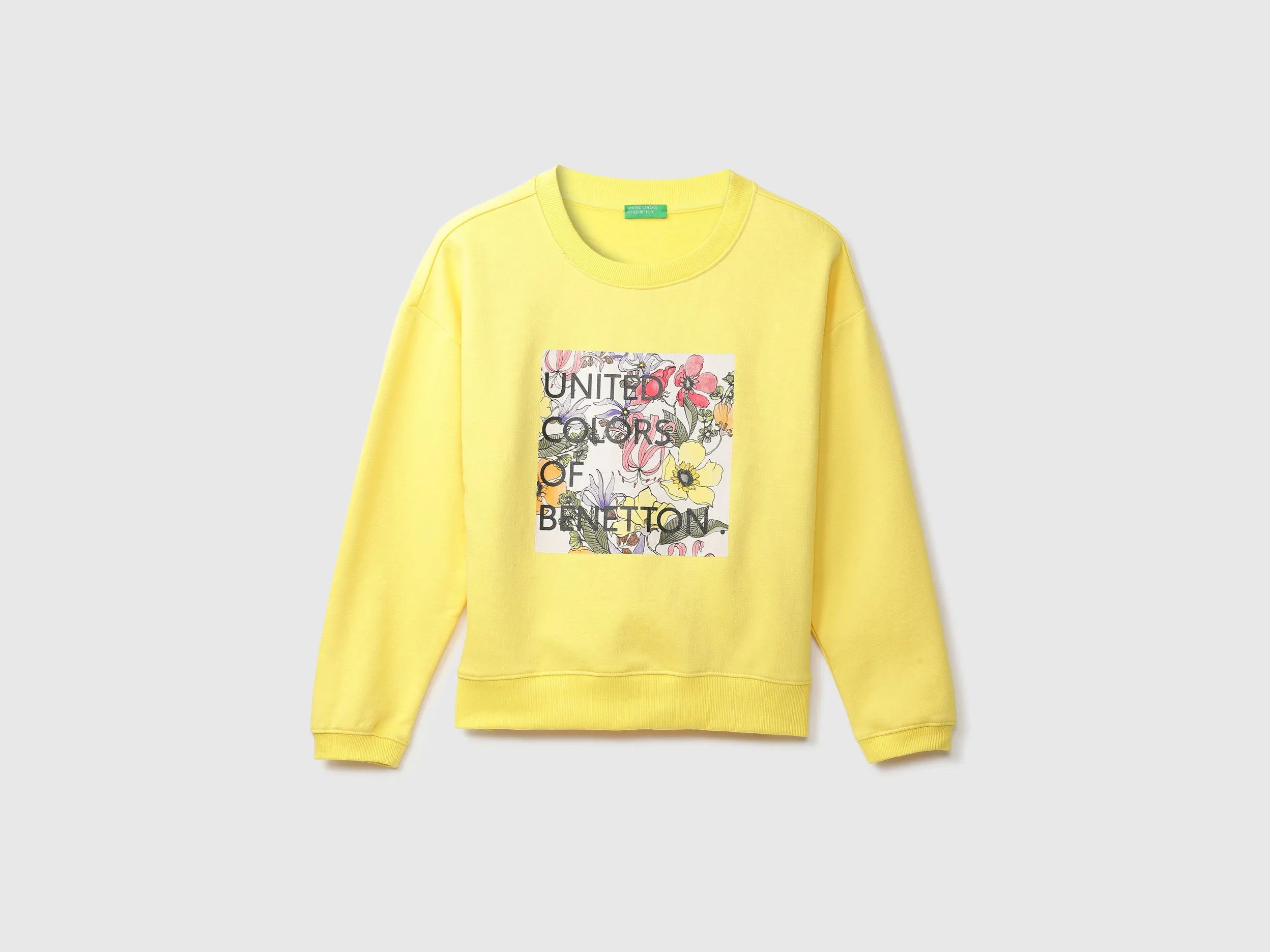 Women Printed Round Neck Sweatshirt