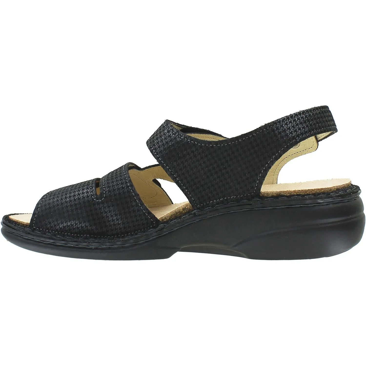 Women's Finn Comfort Gomera Soft Black Hardy Leather