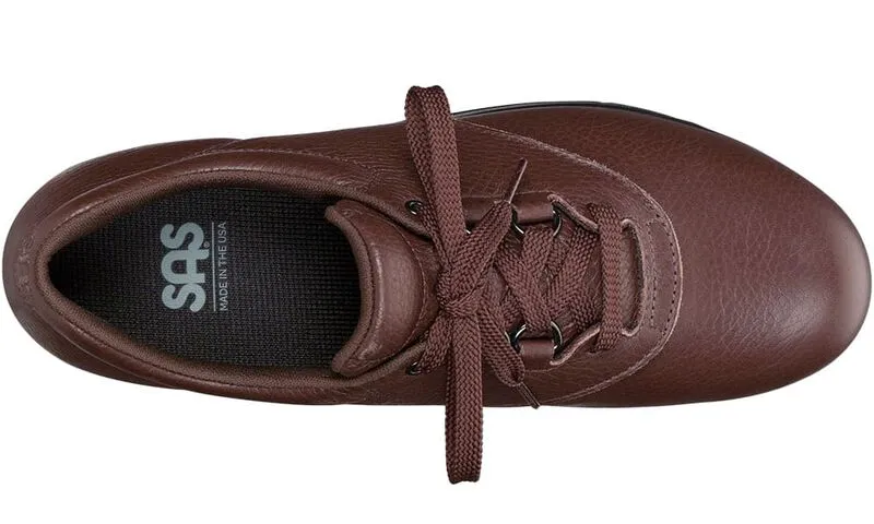 Women's Liberty Non Slip Lace Up Shoe in Brown