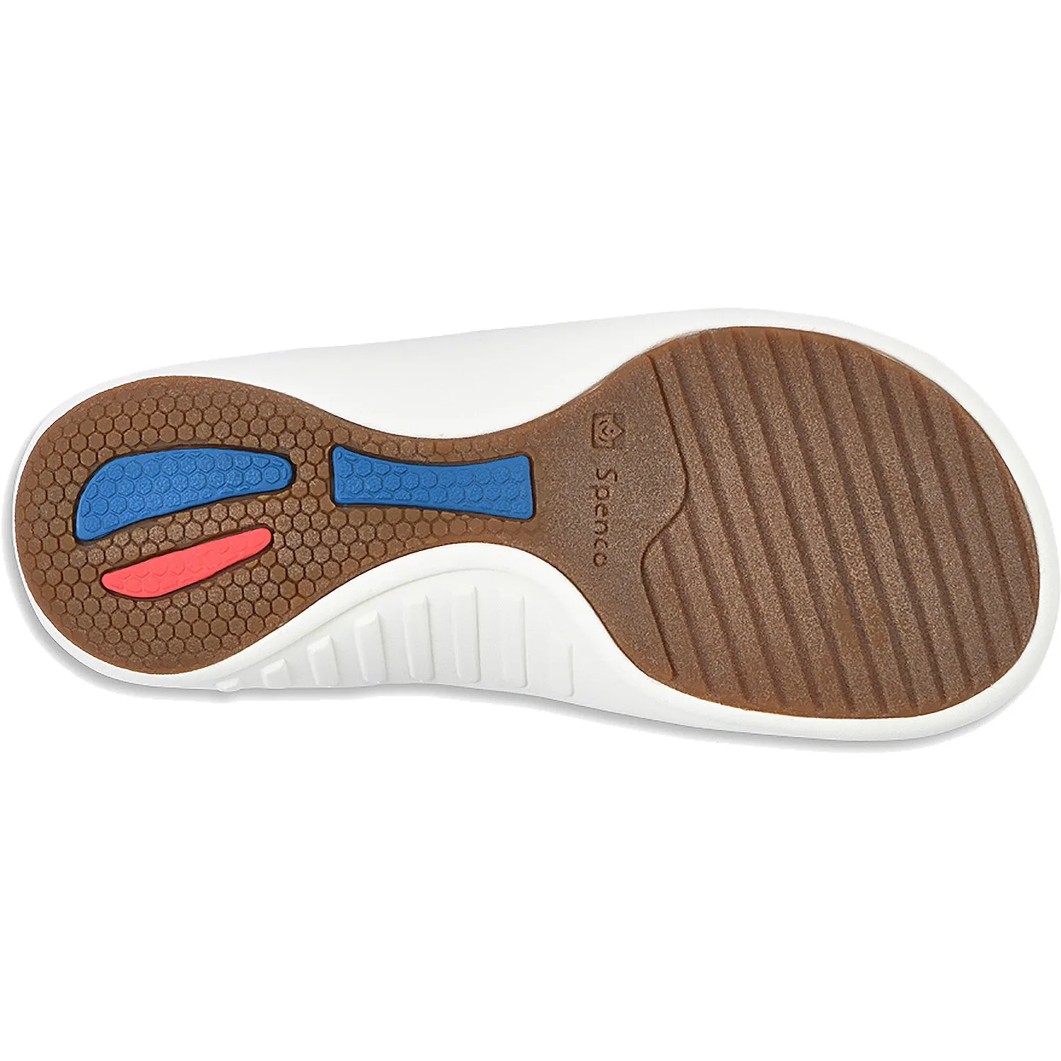 Women's Spenco Astoria Memory Foam Slide Patriot Blue Knit Fabric