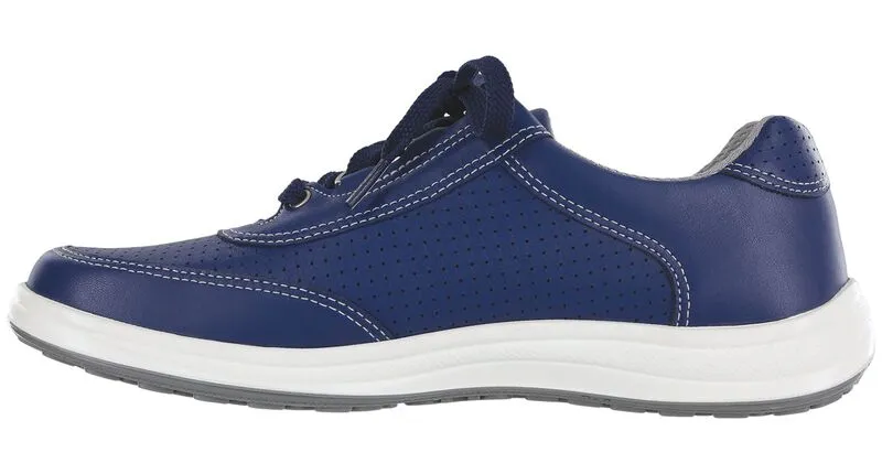 Women's Sporty Lux Lace Up Sneaker in Blue Perf