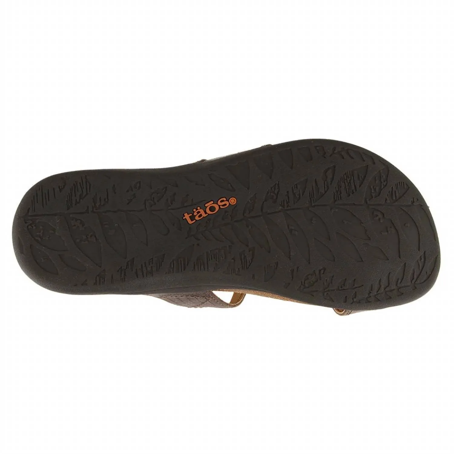 Women's Zone Leather Sandal In Dark Grey