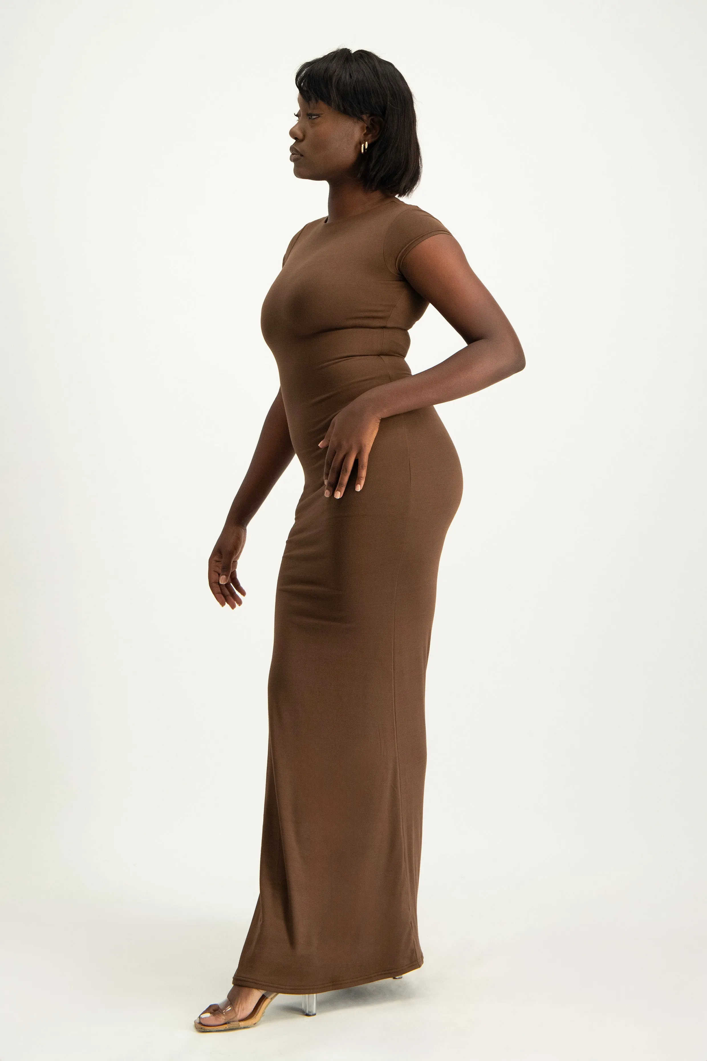 XTRA LENGTH Cap Sleeve Lounge Dress