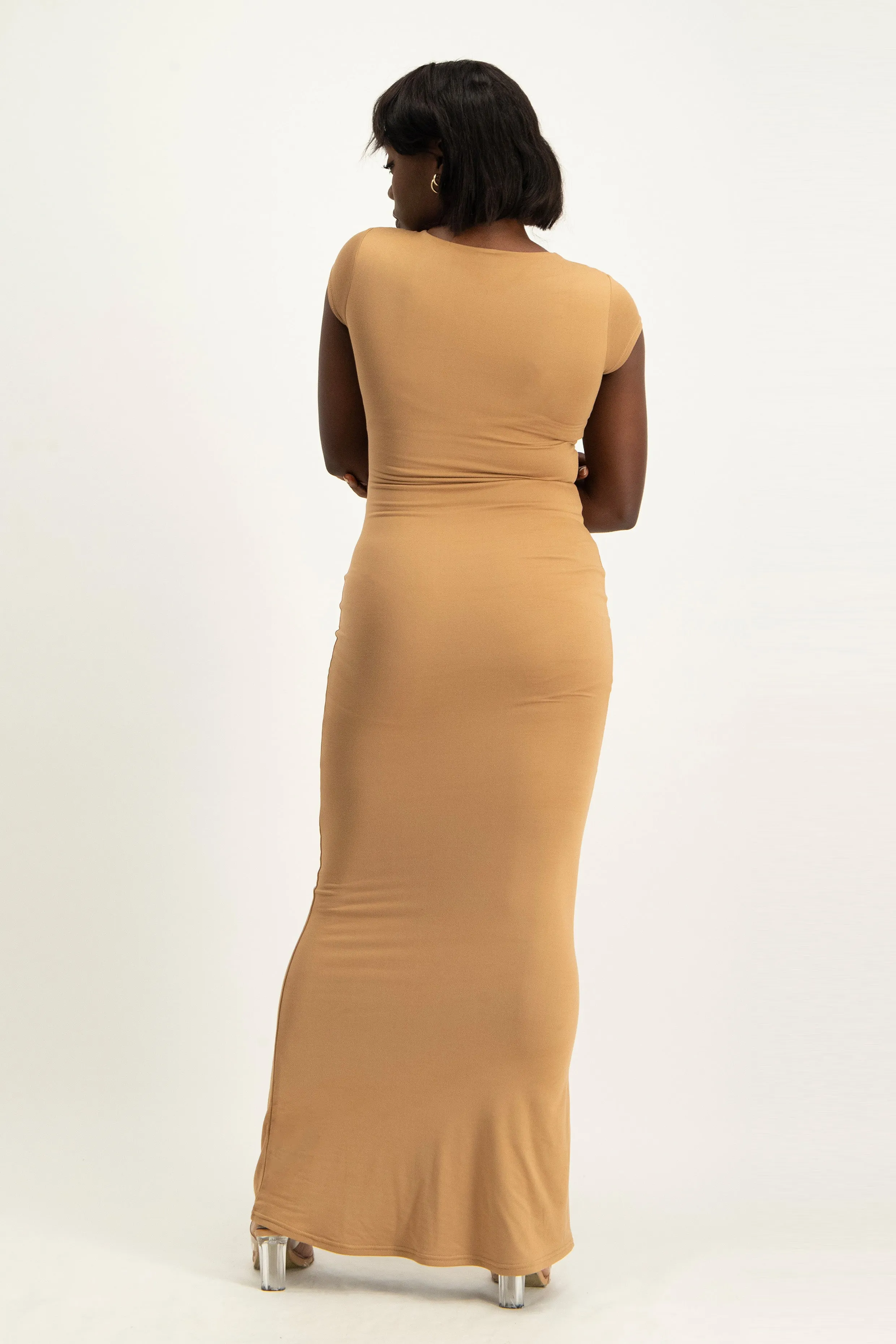 XTRA LENGTH Cap Sleeve Lounge Dress