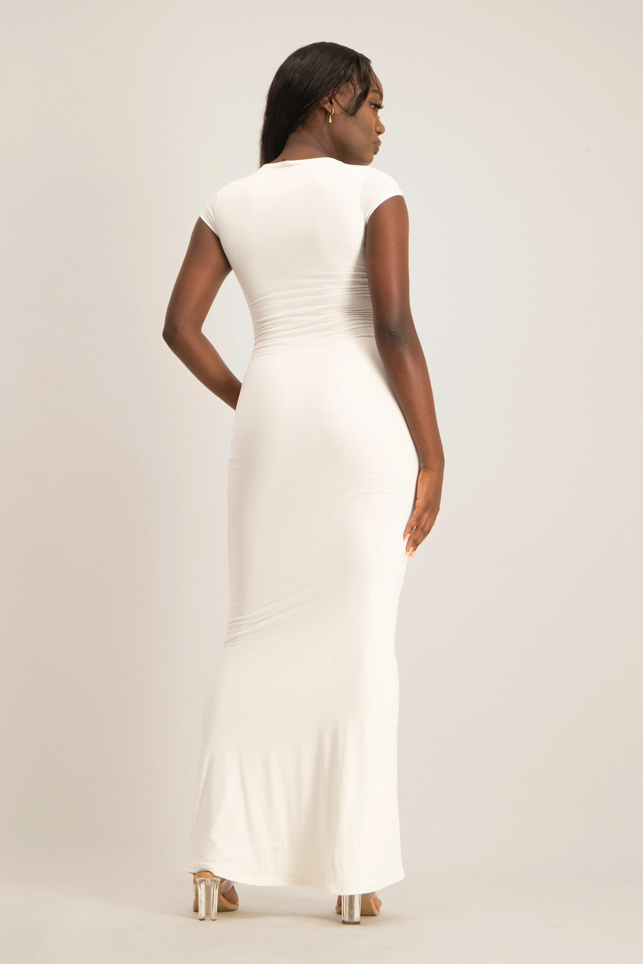 XTRA LENGTH Cap Sleeve Lounge Dress