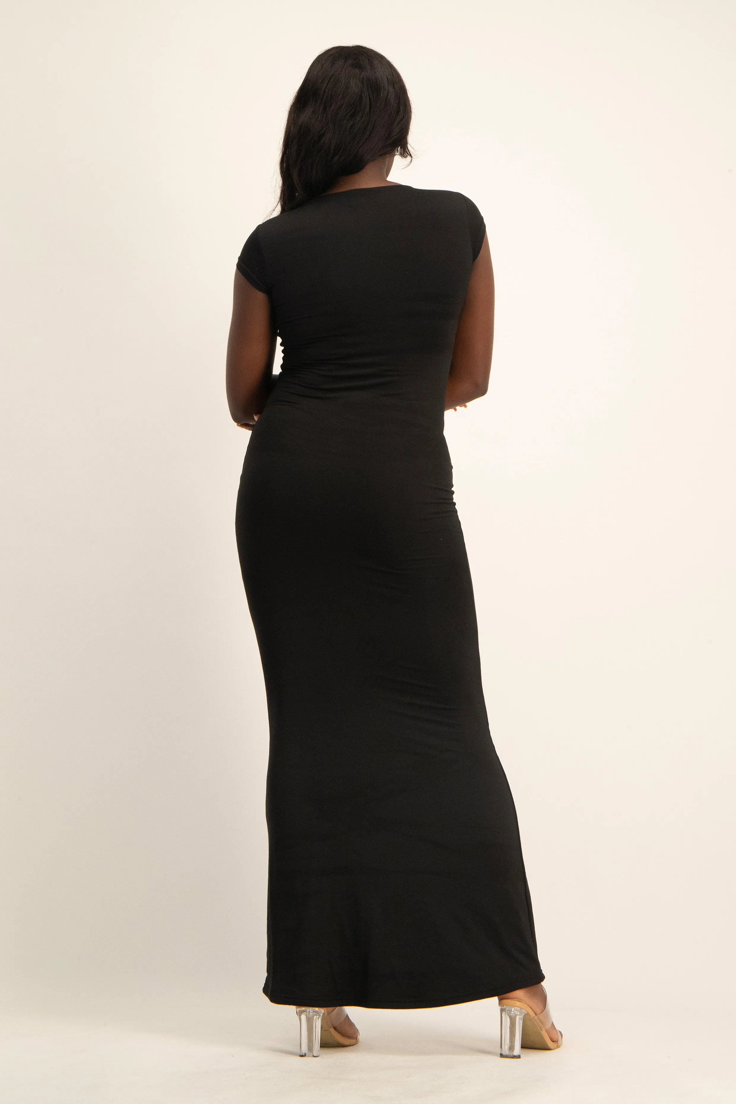 XTRA LENGTH Cap Sleeve Lounge Dress