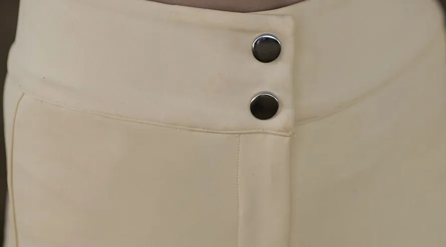 Youth 2 Tone Cream & Brown Garland Show Jodhpurs