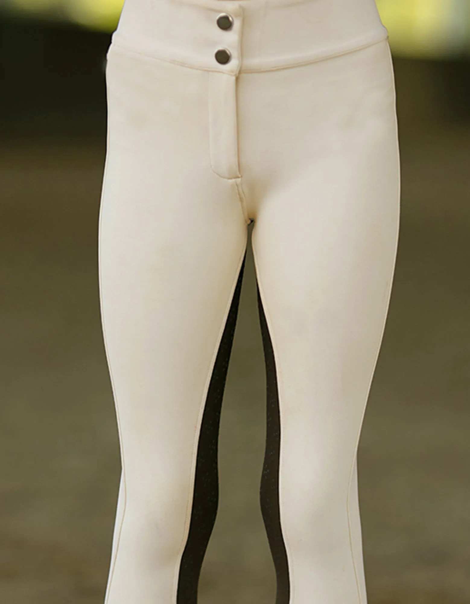 Youth 2 Tone Cream & Brown Garland Show Jodhpurs