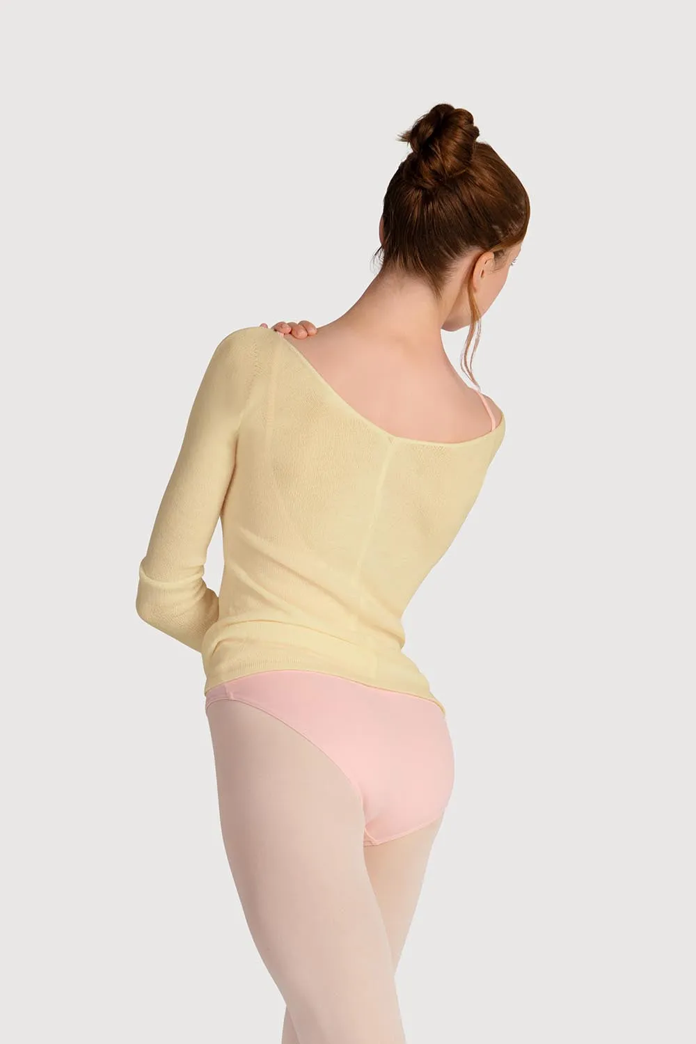 Z0105 - Bloch Kara Long Sleeve V Womens Top